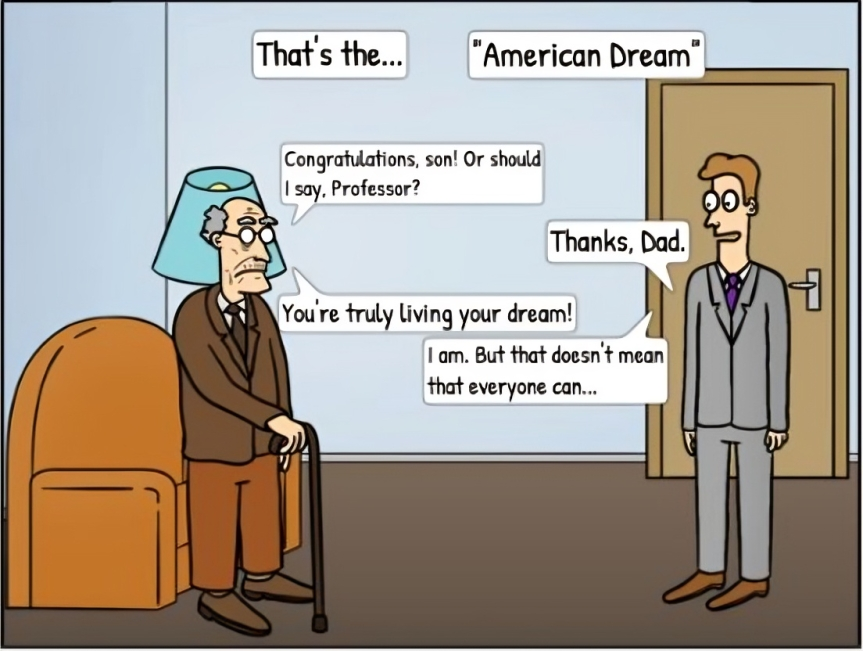 Is Everyone Living the Dream (A Comic)